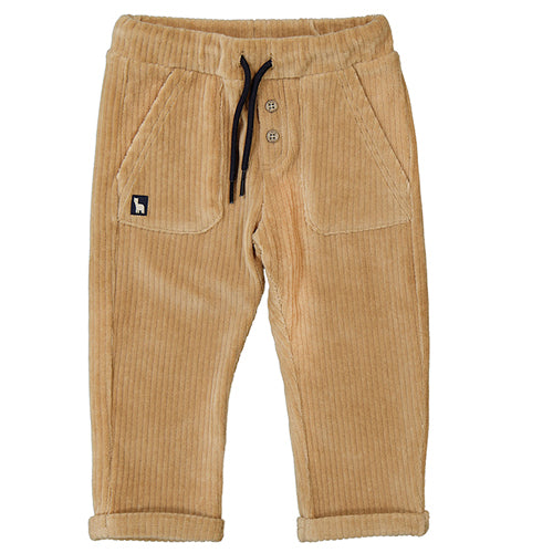 Mayoral Toffee Knit Corduroy Pants