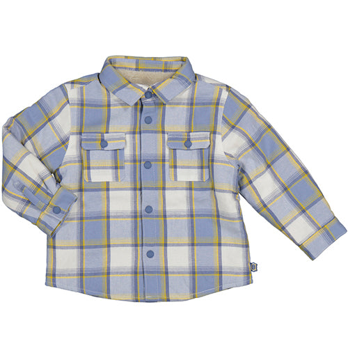 Mayoral Glacier Plaid Overshirt