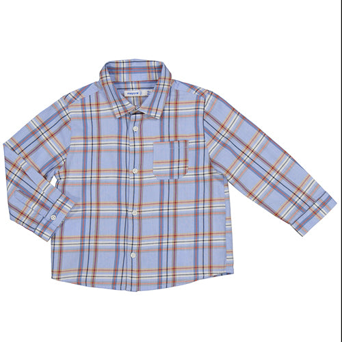 Mayoral Lt Blue Plomo Shirt