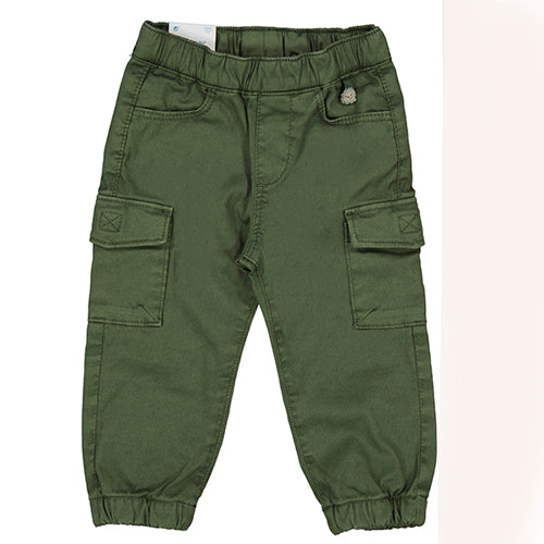 Mayoral Forest Green Cargo Joggers