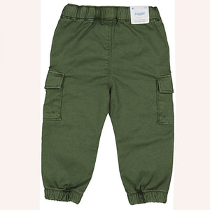 Mayoral Forest Green Cargo Joggers