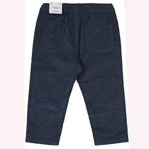 Mayoral Navy Blue Micro Corduroy Pants