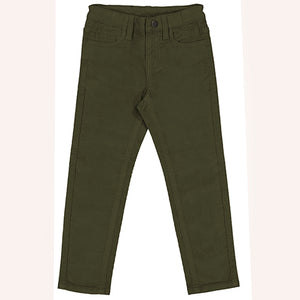 Mayoral Moss Green Corduroy 5 Pocket Jeans