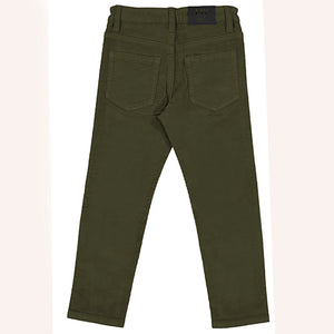 Mayoral Moss Green Corduroy 5 Pocket Jeans