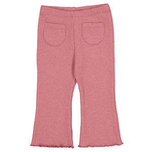 Mayoral Blush Pink Rib Leggings