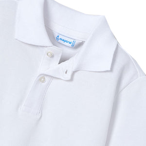 Mayoral White Polo Shirt