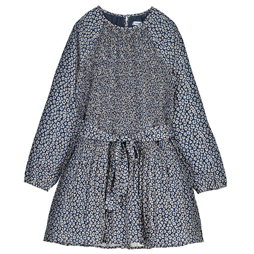 Mayoral Navy Floral Dress