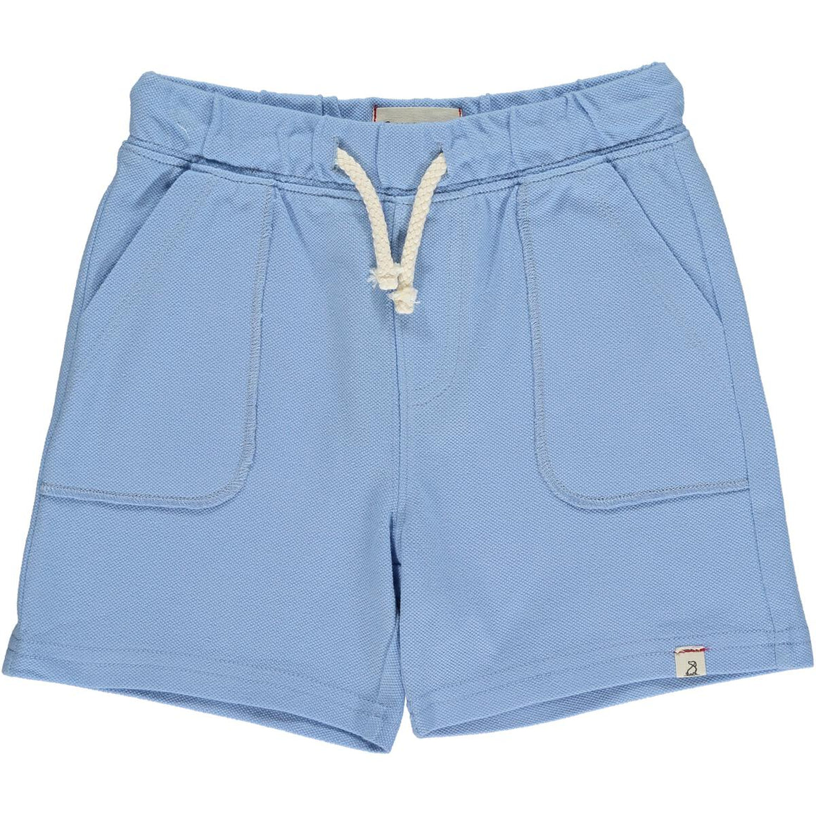 Me & Henry Pale Blue Pique Shorts