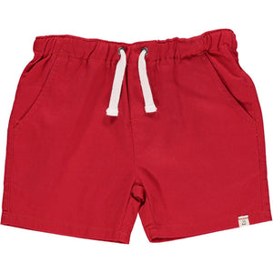 Me & Henry Red Twill Shorts