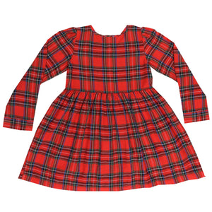 Pedal Keningston Red Holdiay Plaid Dress