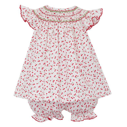 Petit  Bebe Cherry Bloomer Set