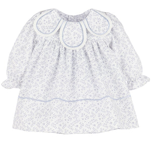 Sophie & Lucas Steel Blue Branches Dress