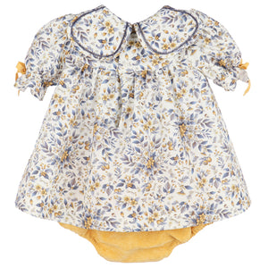 Sophie & Lucas Marigold Petal Dress & Bloomers