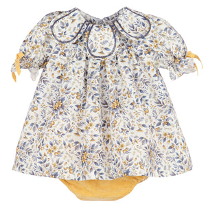 Sophie & Lucas Marigold Petal Dress & Bloomers