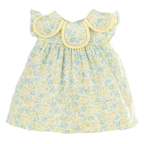 Sophie & Lucas Yellow Buttercup Petal Dress