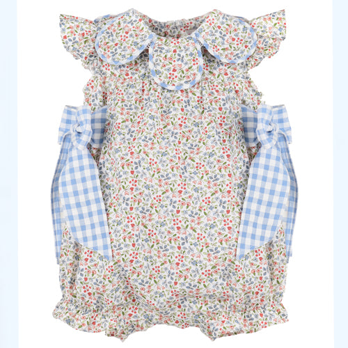 Sophie & Lucas Blue Americana Petal Bubble