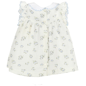 Sophie & Lucas Blue Roses Dress