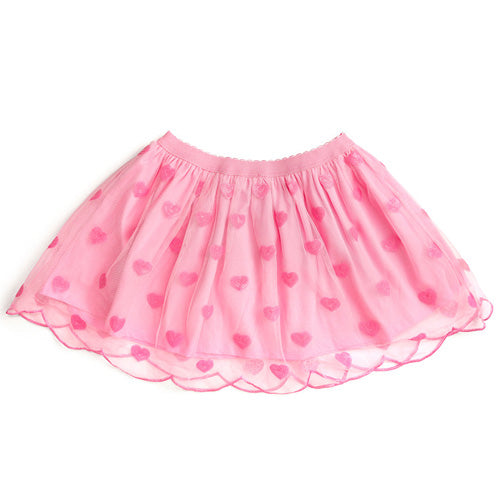 Sweet Wink Pink Sequin Hearts Tutu