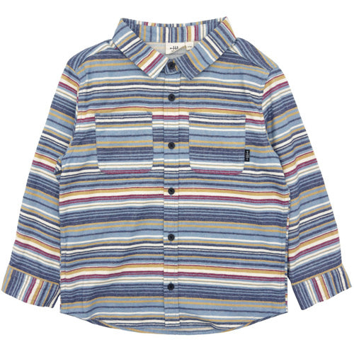 Feather 4 Arrow Multi Sundown Stripe Flannel