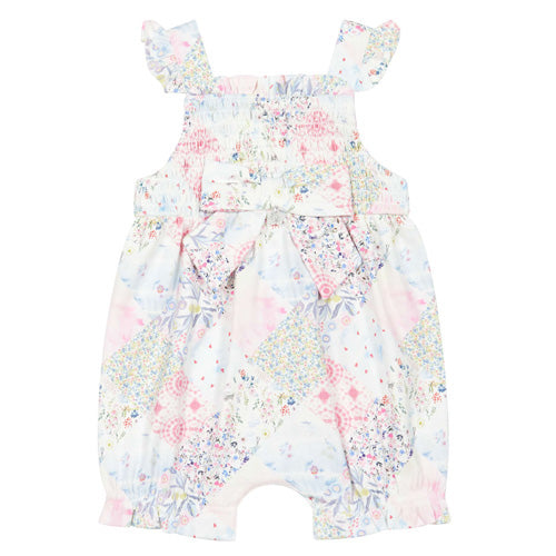 Deolinda "Carolina" Patchwork Garden Smocked Bubble
