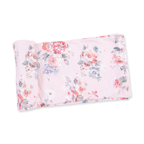 Angel Dear - Painterly Rose Bouquets Swaddle