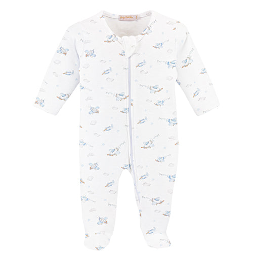 Baby Club Chic Up, Up and Away Pima Cotton Footie