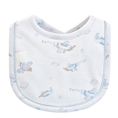 Baby Club Chic Up, Up and Away Pima Cotton Bib