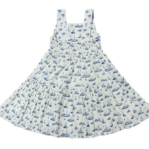 Vignette Nautical Boats Dress