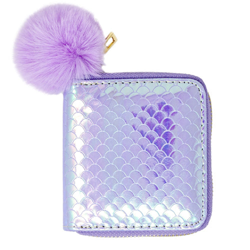 Mermaid Purple Scale Wallet