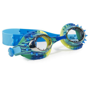 Bling20 Prehistoric Times Dino-Mite Blue Swim Goggles